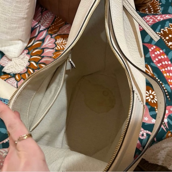 Tory Burch White Leather Women's Bag - Picture 6 of 9